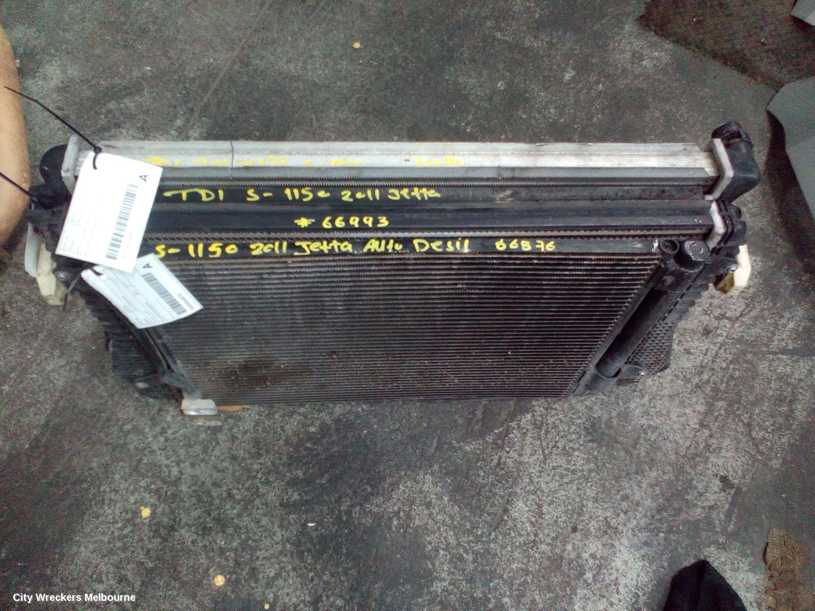 VOLKSWAGEN JETTA INTERCOOLER, DIESEL, CFFB CODE, 1B, 02/2011 - 12/2017 - Image 3