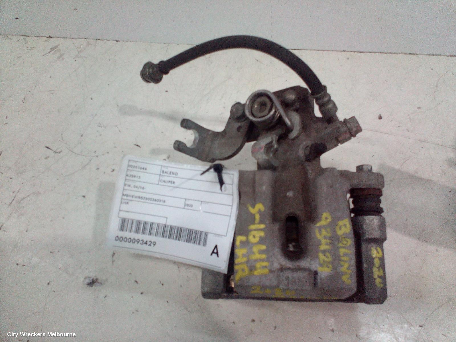 SUZUKI BALENO CALIPER, LH REAR, EW, 04/2016 ONWARDS - Image 1