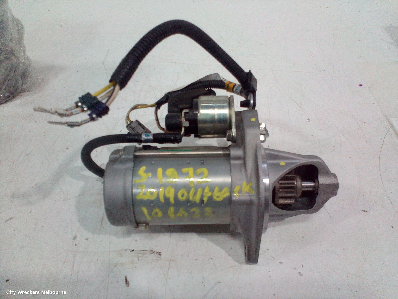 SUBARU OUTBACK STARTER, PETROL, FB25, AUTO, CVT, 6 SPEED, 6TH GEN, 08/2014 - 12/2020 - Image 3