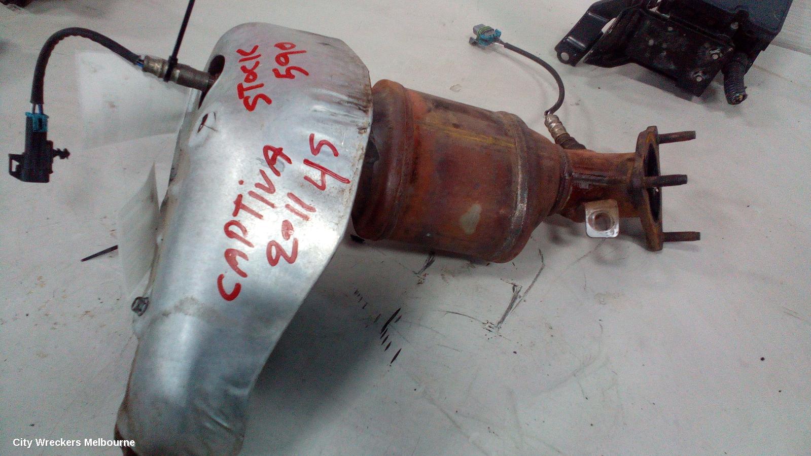 HOLDEN CAPTIVA CATALYTIC CONVERTER, DOWNPIPE-CAT TYPE, 2.4, LE5/LE9, PETROL, CG, 01/2011 - 06/2018 - Image 1