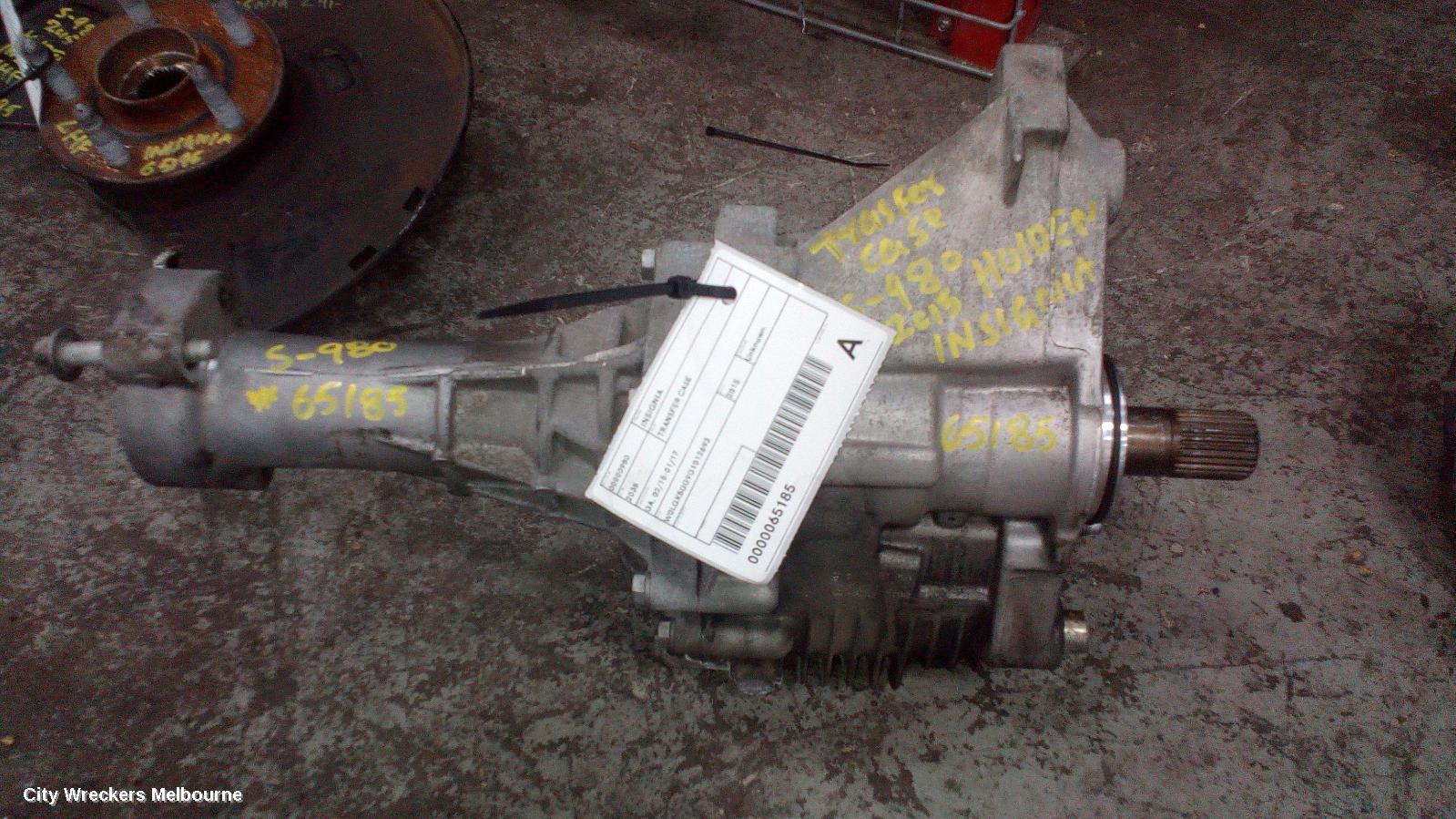 HOLDEN INSIGNIA TRANSFER CASE, GA, 02/2015 - 01/2017 - Image 1