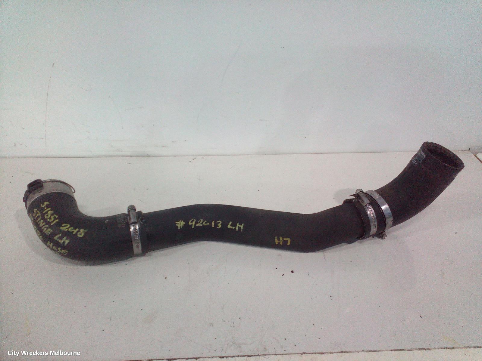 KIA STINGER, CK, 06/2017 - 04/2023, LH TURBO HOSE : 92013 - Image 2