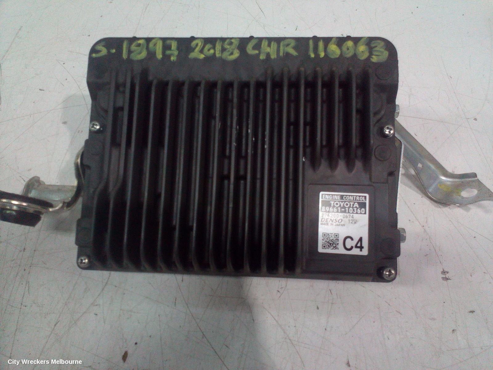 TOYOTA C-HR ECU, ENGINE ECU, 1.2, PETROL, ECU ONLY, GEN 1, 12/2016 ONWARDS - Image 2