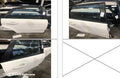 FORD FOCUS RIGHT REAR DOOR, LS, MOULD TYPE, 06/2005 - 06/2007 - Image 1
