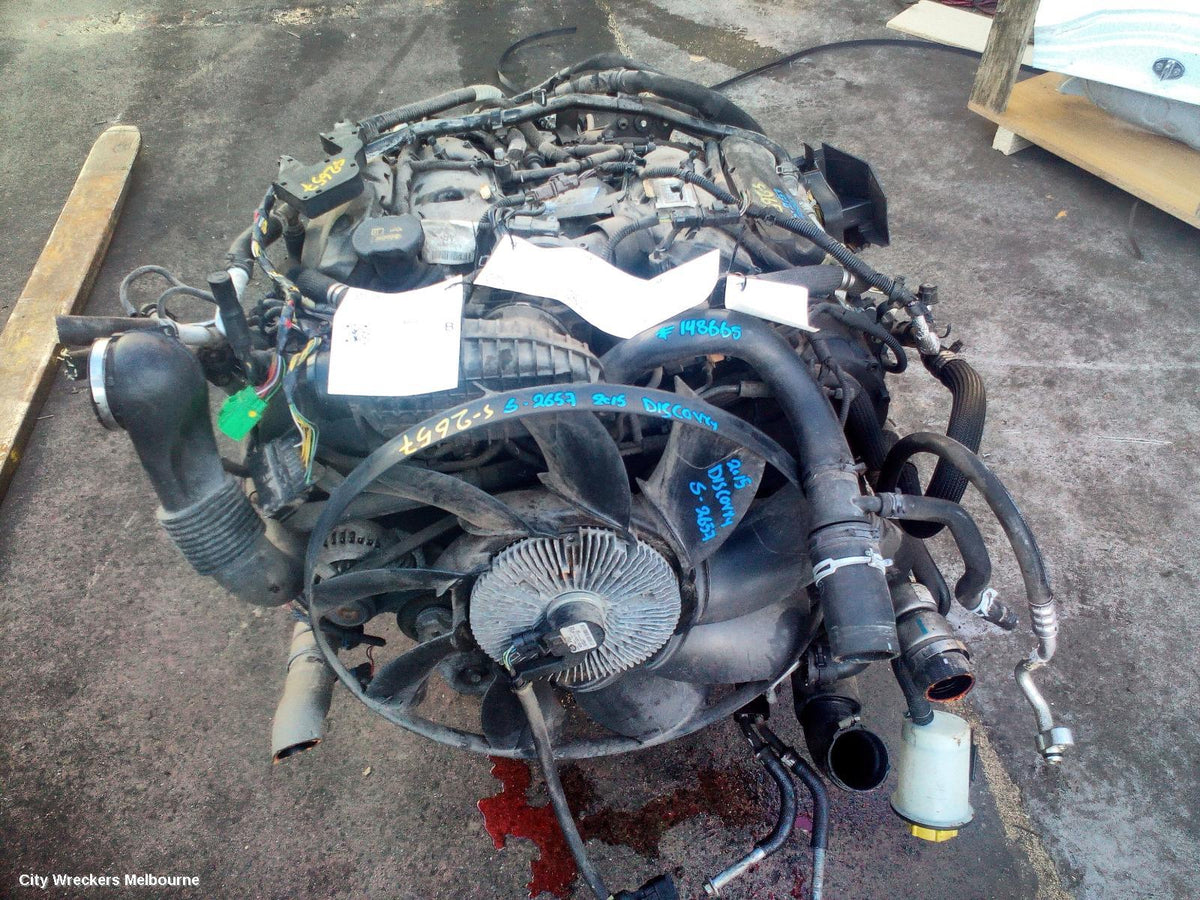 LAND ROVER DISCOVERY ENGINE, DIESEL, 3.0, TWIN TURBO, L319, 10/2009 - 12/2016 - Image 1