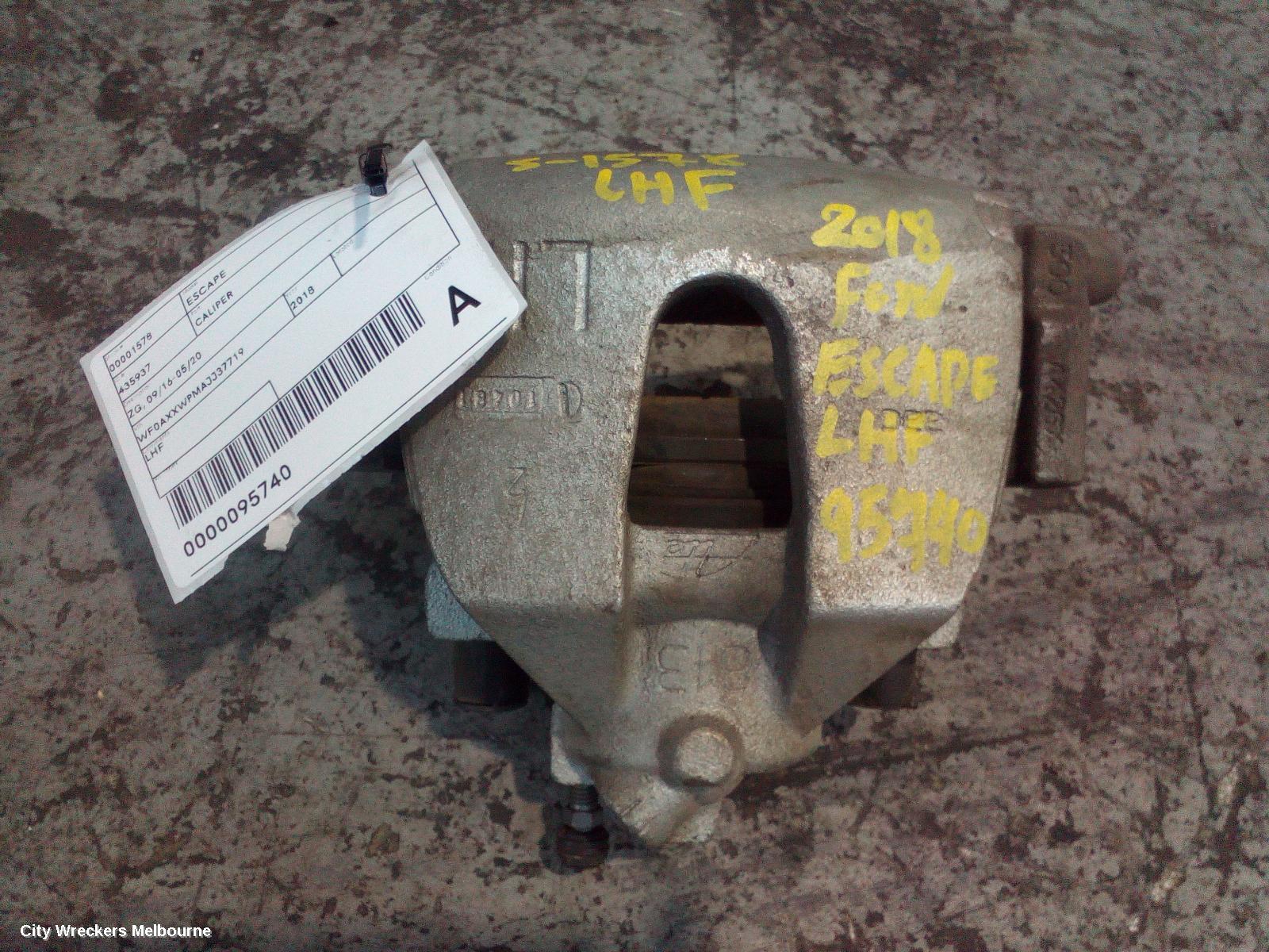 FORD ESCAPE CALIPER, ZG, LH FRONT, STANDARD TYPE, 09/2016 - 05/2020 - Image 2