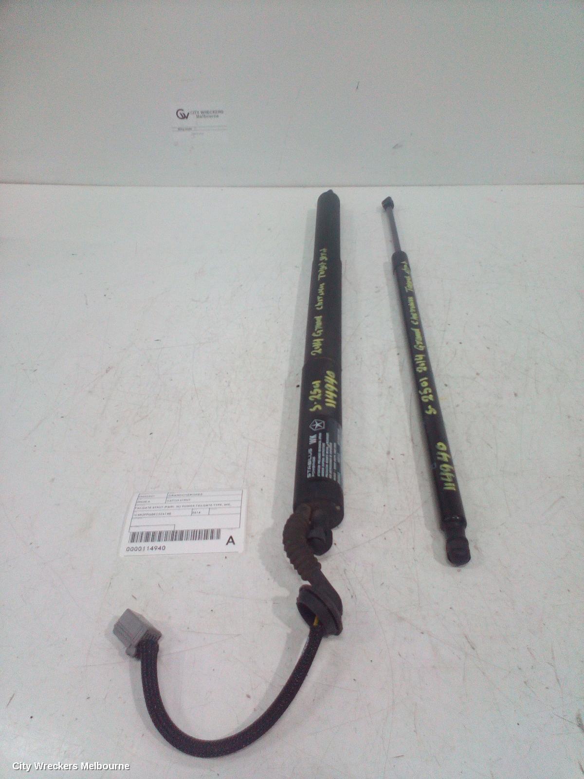 JEEP GRANDCHEROKEE HATCH STRUT, TAILGATE STRUT (PAIR), W/ POWER TAILGATE TYPE, WK, 04/2013 - 02/2022 - Image 3