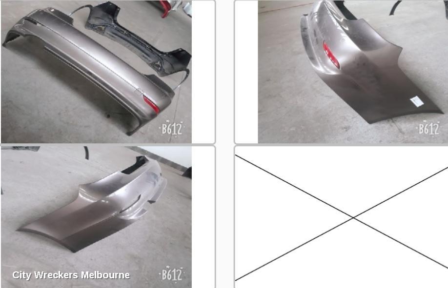 BMW 5 SERIES REAR BUMPER, E60, SEDAN, 10/2003 - 02/2007 - Image 1