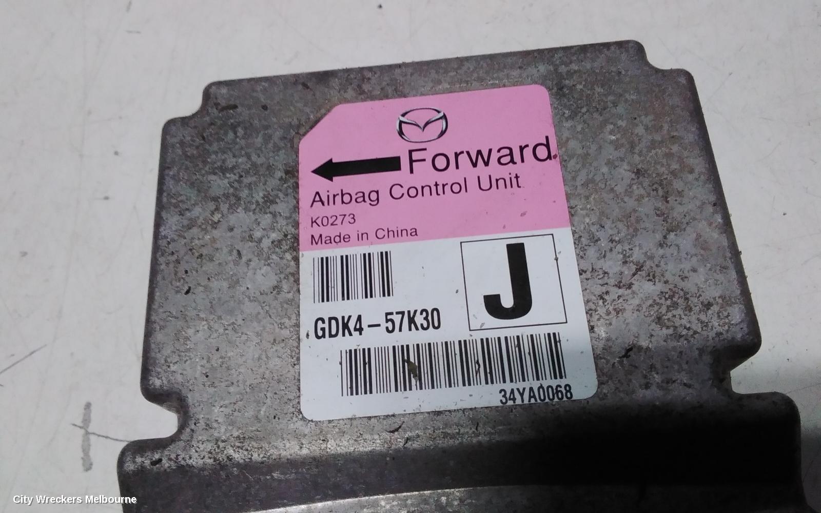 MAZDA 6 AIRBAG MODULE/SENSOR, MODULE, P/N GDK4, GH, 03/2010 - 11/2012 - Image 2