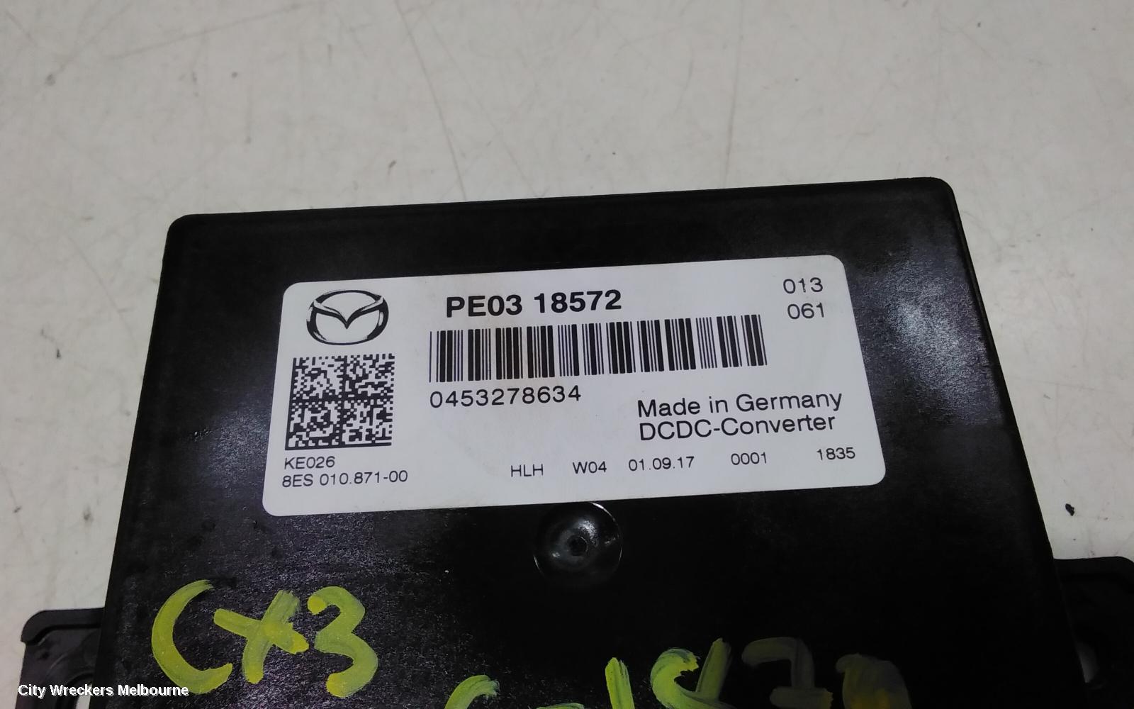 MAZDA CX3 ECU, BODY CONTROL MODULE, DK, 03/2015 ONWARDS - Image 2