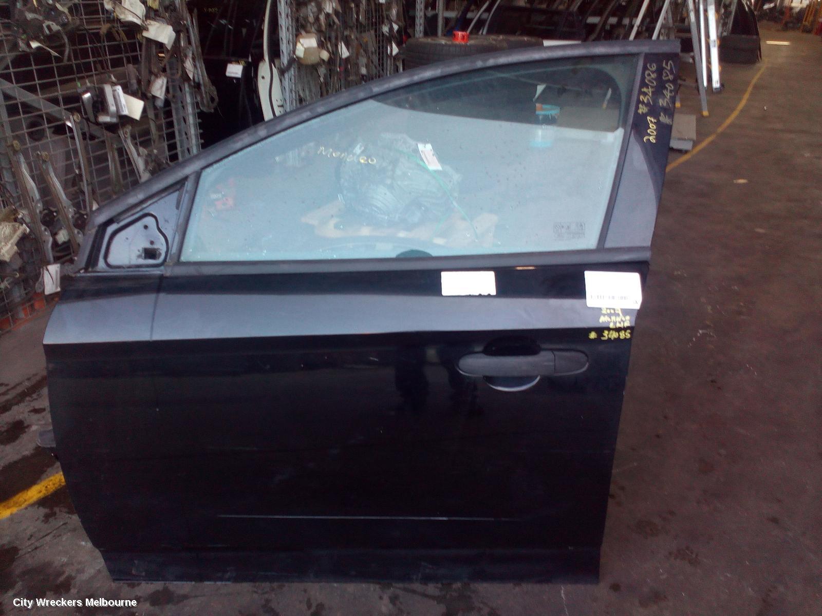 FORD MONDEO LEFT FRONT DOOR, MA-MC, SEDAN/HATCH/WAGON, 10/2007 - 12/2014 - Image 2