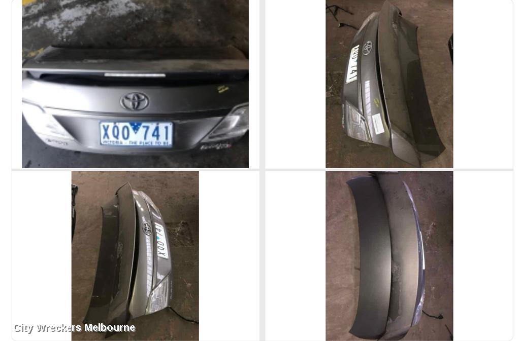 TOYOTA AURION BOOTLID/TAILGATE, BOOTLID, GSV40R, SPORTIVO SX6/AT-X/TOURING, SPOILERED, W/ CAMERA TYPE, 08/2009 - 03/2012 - Image 1