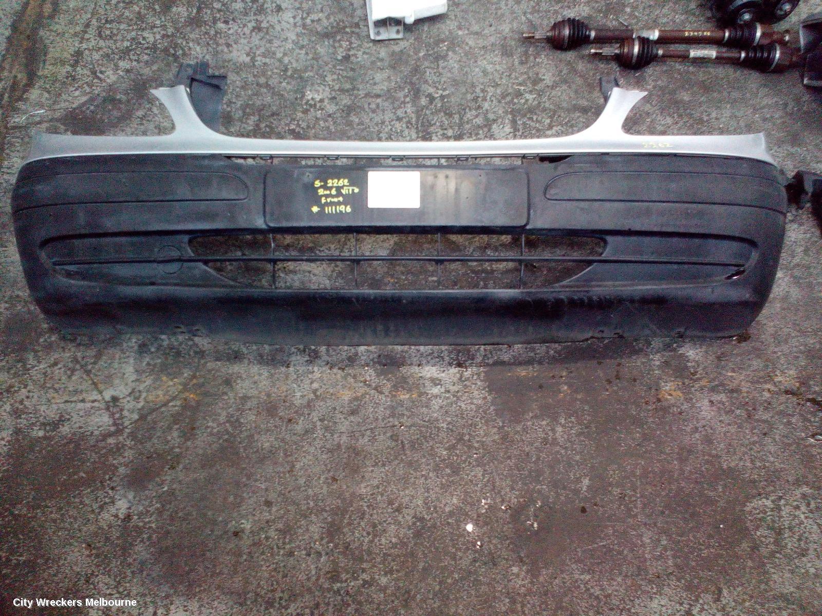 MERCEDES VITO REAR BUMPER, BUMPER BAR (CENTRE), 639, NON PARK & NON TOWBAR TYPE, 04/2004 - 02/2015 - Image 2