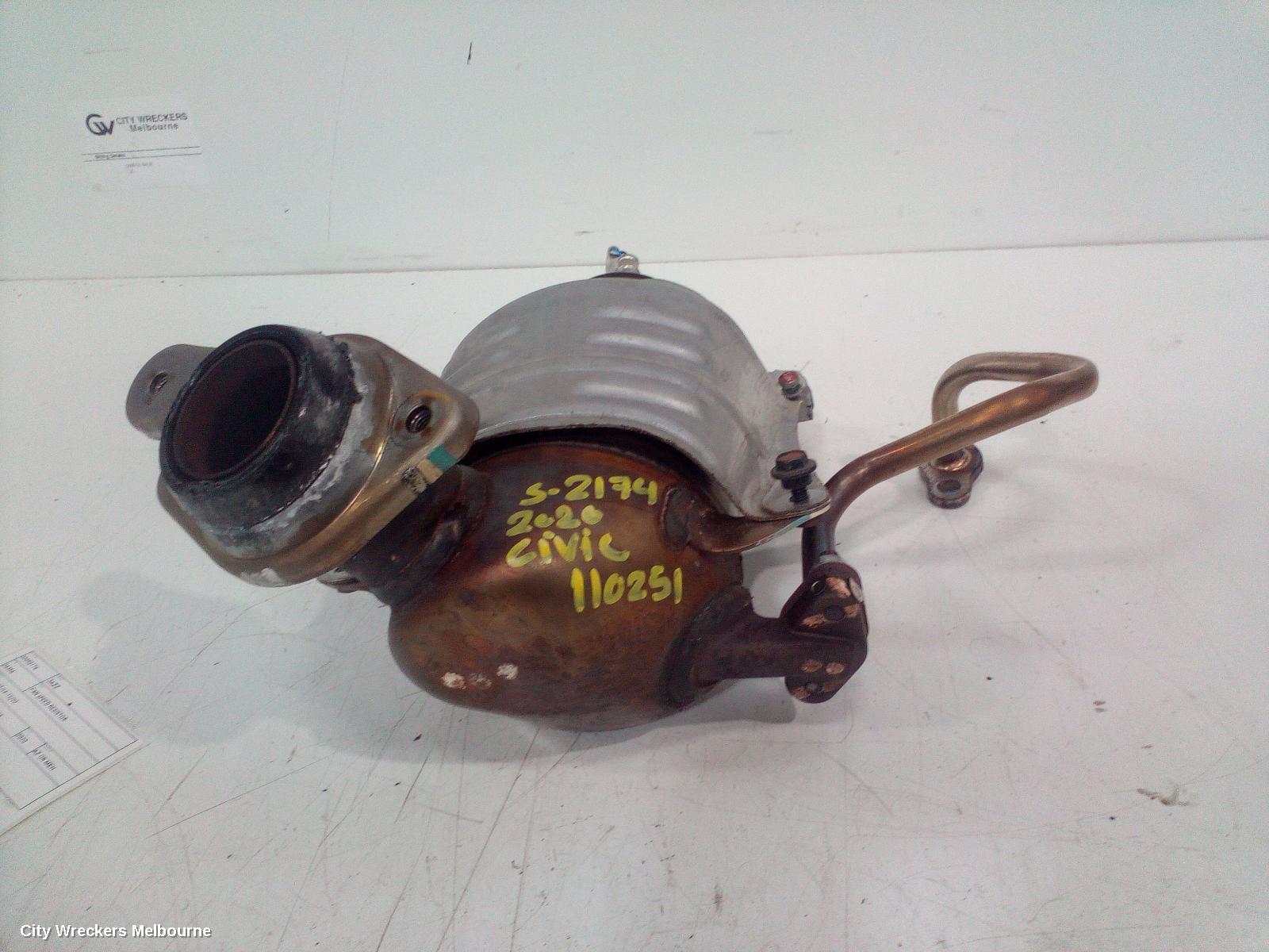 HONDA JAZZ CATALYTIC CONVERTER, MANIFOLD-CAT TYPE, 1.5, PETROL, GF/GK, 07/2014 - 12/2020 - Image 2