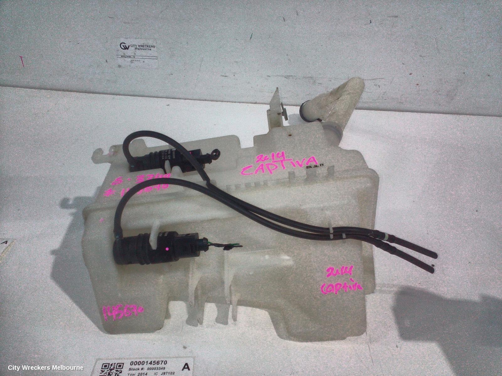 HOLDEN CAPTIVA WASHER BOTTLE, CG, 01/2011 - 06/2018 - Image 2