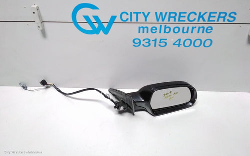AUDI A4 RIGHT DOOR MIRROR, B8 8K, A4, MANUAL FOLD, NO LANE CHANGE ASSIST TYPE, 1 PLUG (6 WIRE), 02/2008 - 05/2009 - Image 1