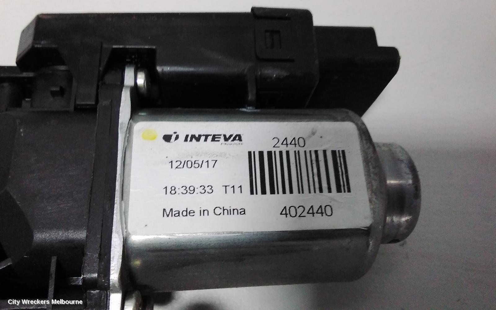 HYUNDAI ACCENT RIGHT FRONT WINDOW REG/MOTOR, RB, 07/2011 - 12/2019 - Image 2