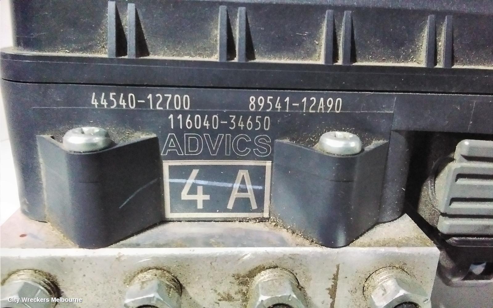 TOYOTA COROLLA ABS PUMP/MODULATOR, ZRE182R, HATCH, NON HYBRID, AUTO T/M, 10/2012 - 03/2015 - Image 3