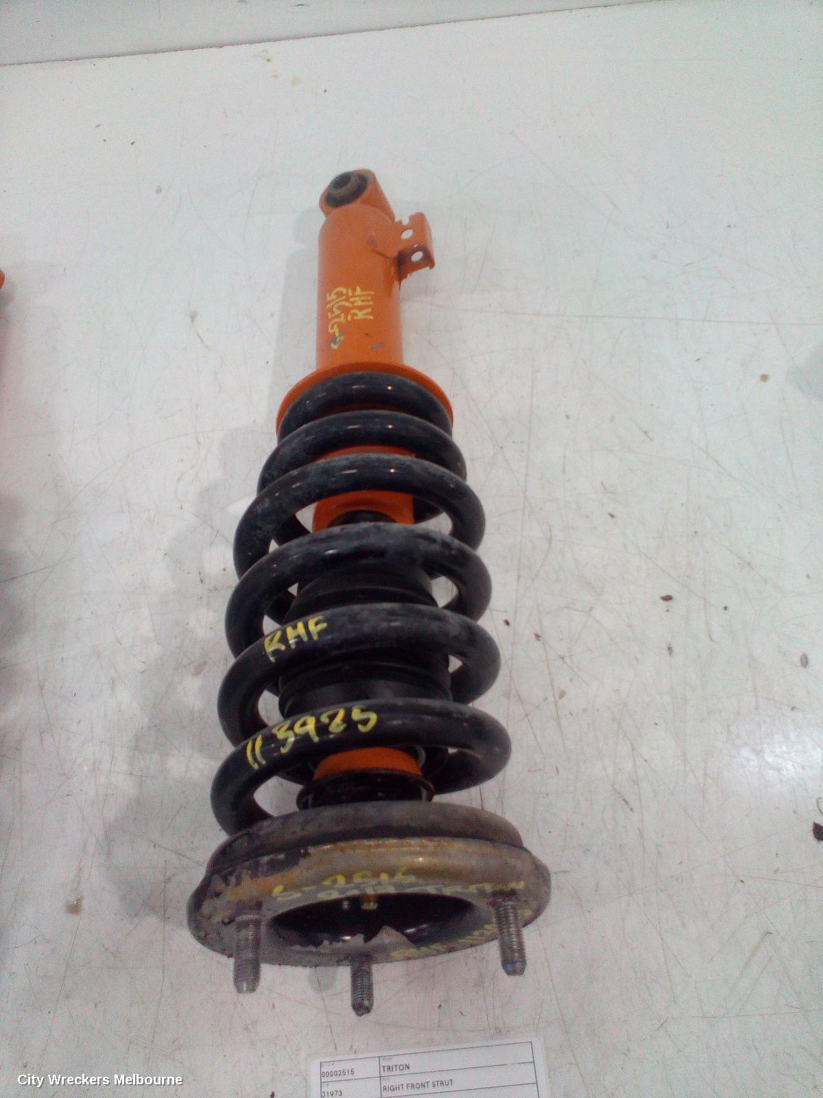 MITSUBISHI TRITON RIGHT FRONT STRUT, MQ-MR, 03/2015 - 10/2023 - Image 2