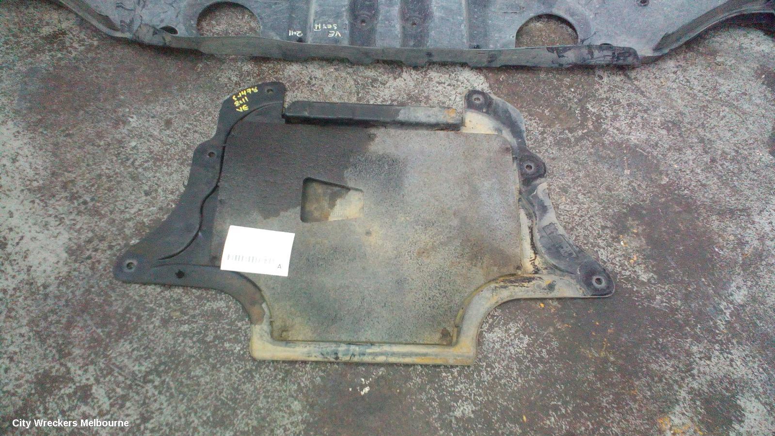 HOLDEN COMMODORE LOWER ENGINE SPLASH TRAY, VE, REAR ENGINE UNDERCOVER, 08/2006 - 05/2013 - Image 1