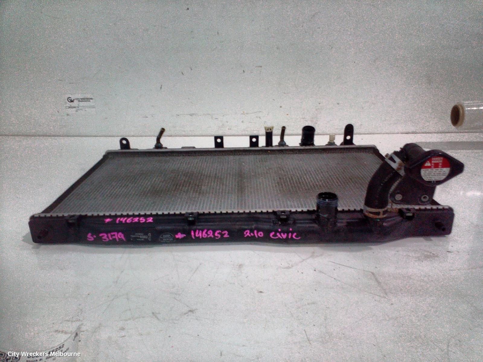 HONDA CIVIC RADIATOR, AUTO, 2.0, PETROL, 8TH GEN, 02/2006 - 12/2011 - Image 2