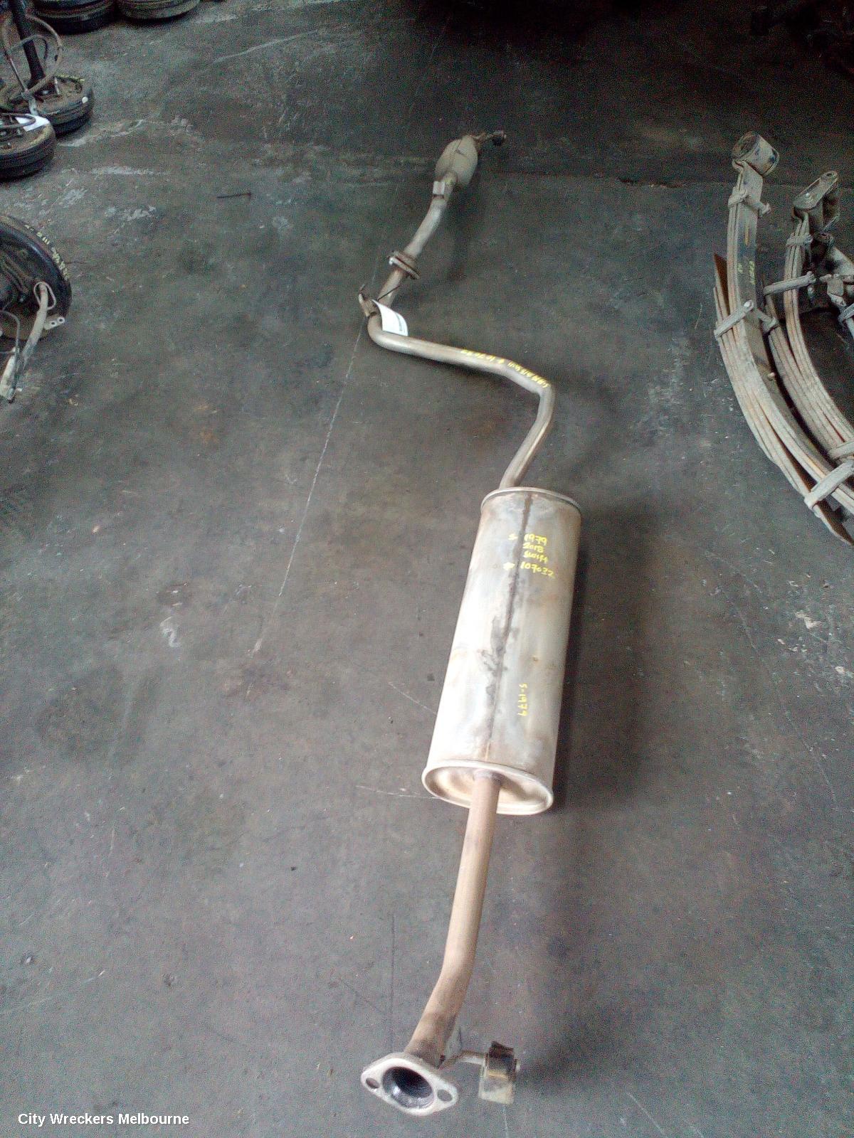 SUZUKI SWIFT EXHAUST SYSTEM, AZ, 04/2017 - 03/2025 - Image 1