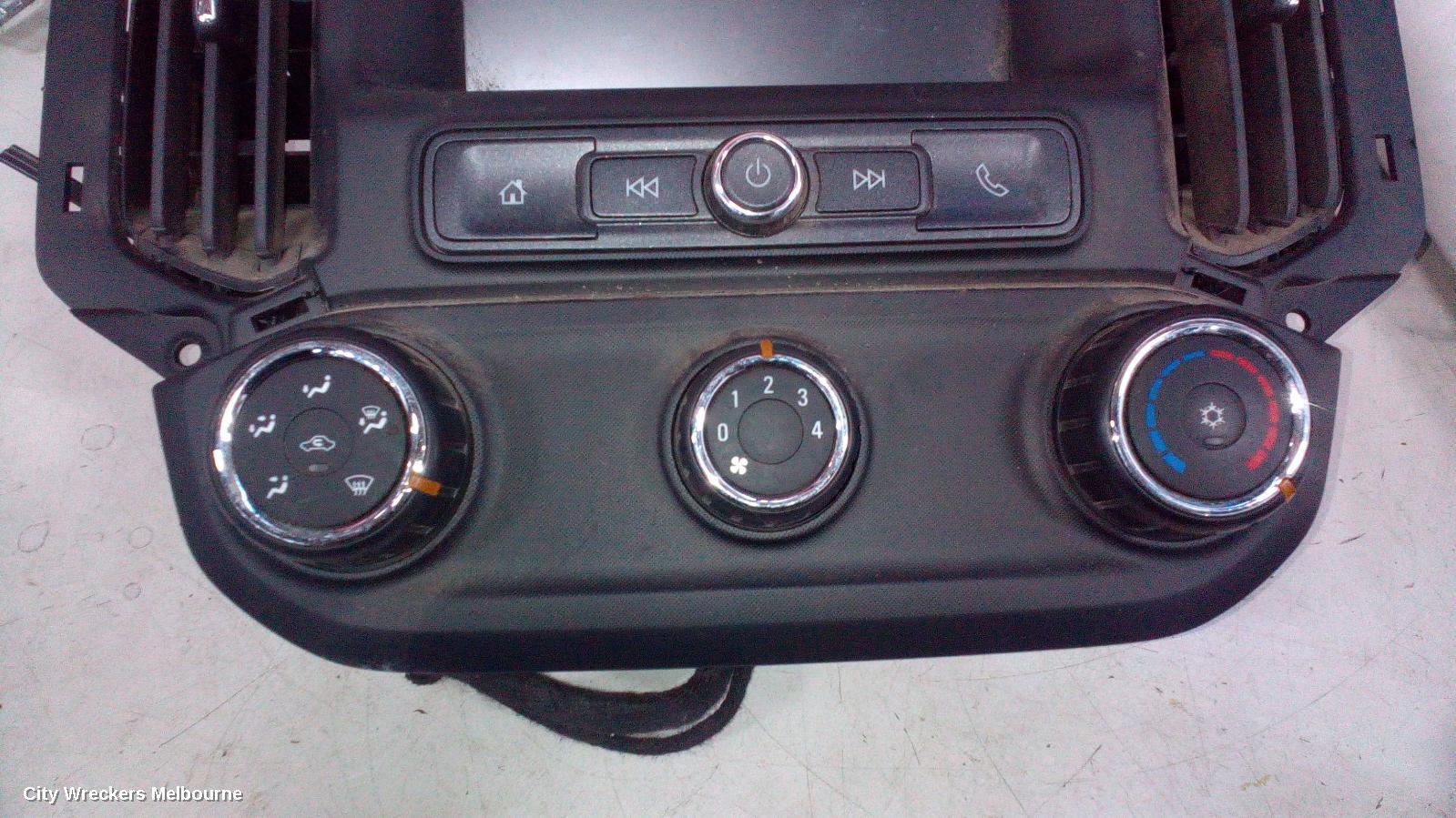 HOLDEN COLORADO HEATER/AC CONTROLS, NON CLIMATE CONTROL TYPE, RG, 07/2016 ONWARDS - Image 1