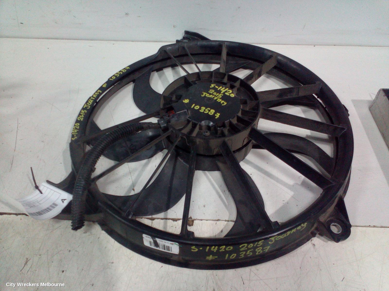 DODGE JOURNEY FAN, RADIATOR FAN, 3.6, PETROL, JC, 07/2011 - 12/2016 - Image 2