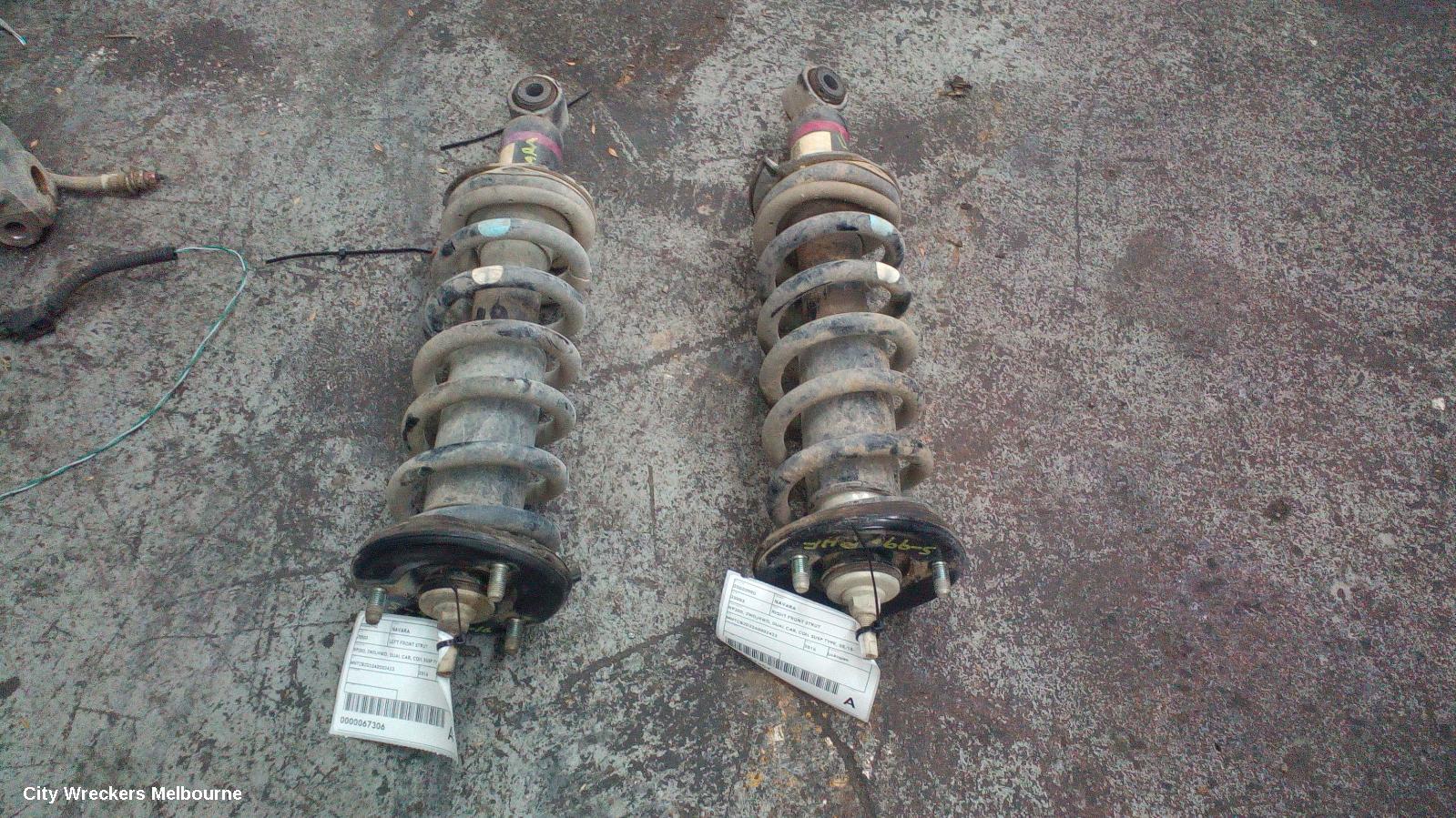 NISSAN NAVARA RIGHT FRONT STRUT, NP300, 2WD/4WD, DUAL CAB, COIL SUSP TYPE, 05/2015 ONWARDS - Image 3