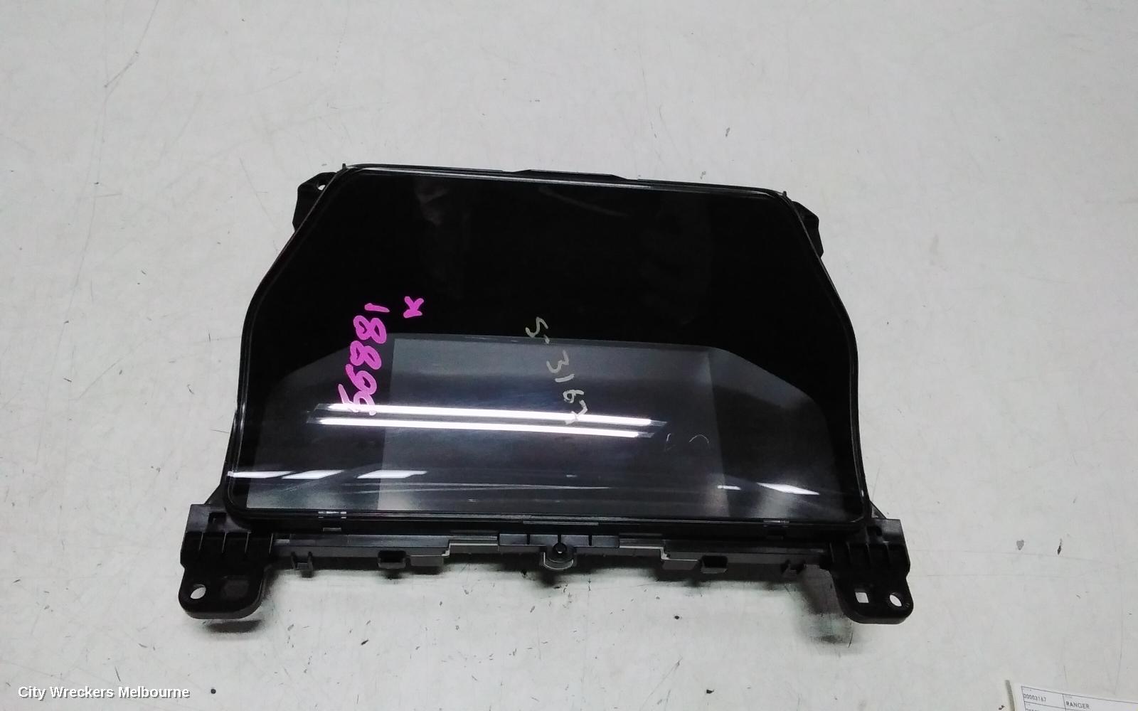 FORD RANGER INSTRUMENT CLUSTER, DIESEL, DIGITAL, 8IN, STANDARD, RA, 05/2022 ONWARDS - Image 3