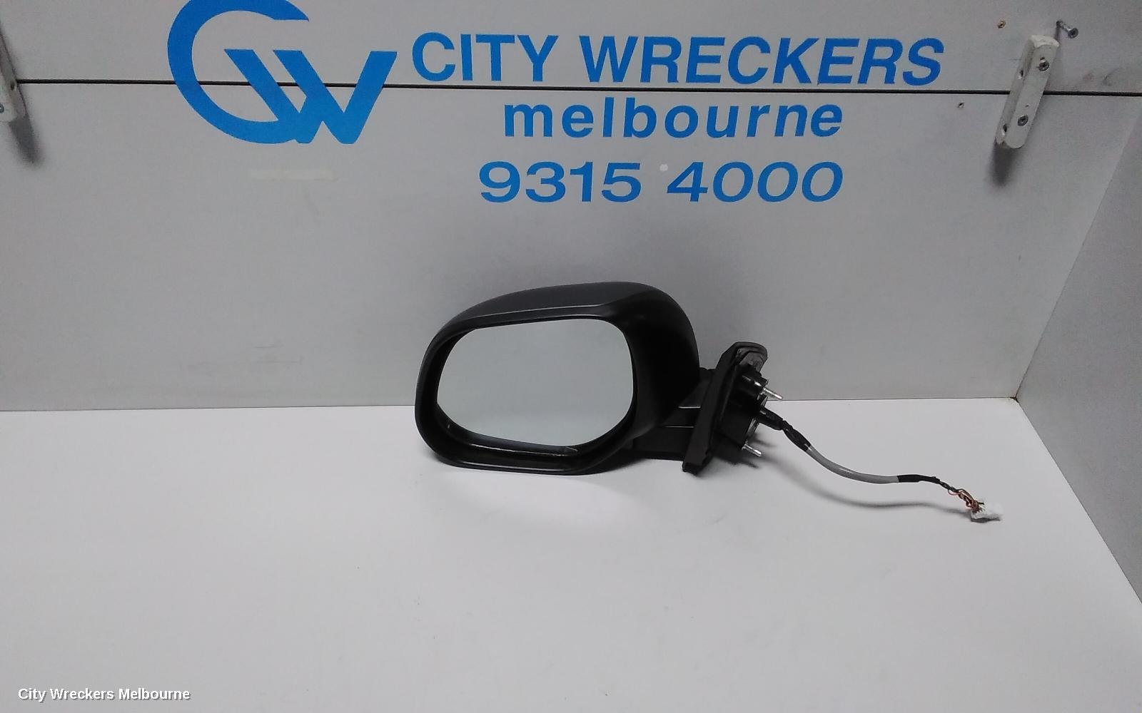 MITSUBISHI OUTLANDER LEFT DOOR MIRROR, ZG, 3 WIRE TYPE, 11/2006 - 09/2009 - Image 1