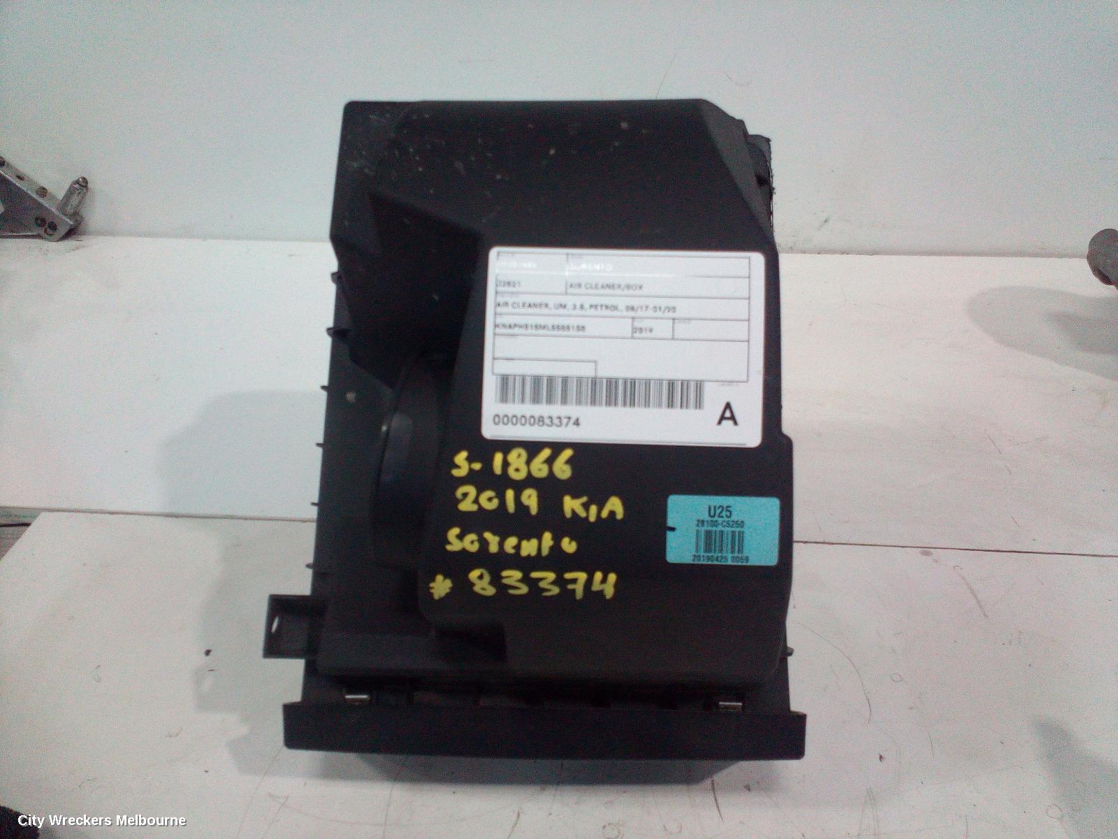 KIA SORENTO AIR CLEANER/BOX, AIR CLEANER, UM, 3.5, PETROL, 08/2017 - 01/2020 - Image 2