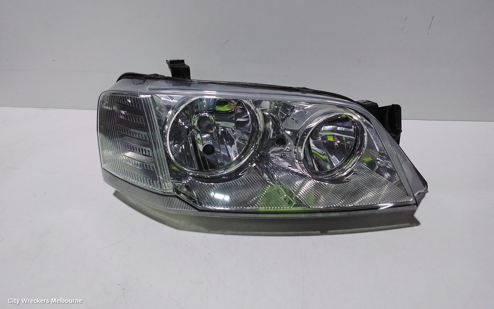 FORD TERRITORY RIGHT HEADLAMP, SX-SY MKI, TS/GHIA/GHIA TURBO, CHROME INSERT, 05/2004 - 04/2009 - Image 1
