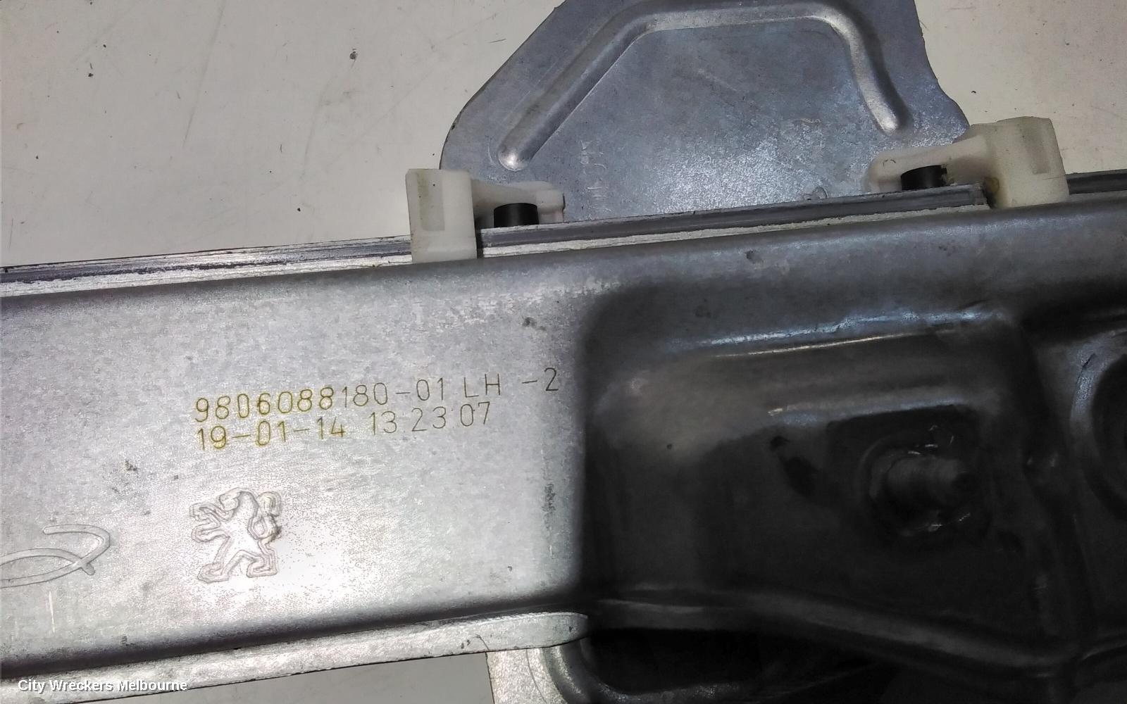 PEUGEOT 2008 LEFT FRONT WINDOW REG/MOTOR, A94, 10/2013 - 12/2018 - Image 3