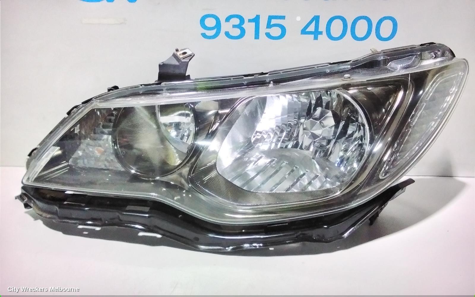 HONDA CIVIC LEFT HEADLAMP, 8TH GEN, SEDAN, 01/2009 - 12/2011 - Image 3