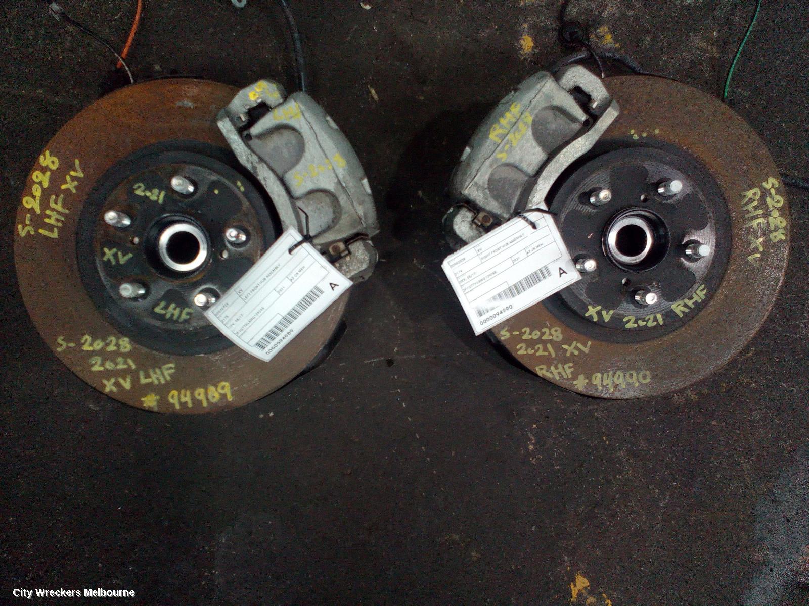 SUBARU XV LEFT FRONT HUB ASSEMBLY, G5X, 03/2017 - 06/2023 - Image 2