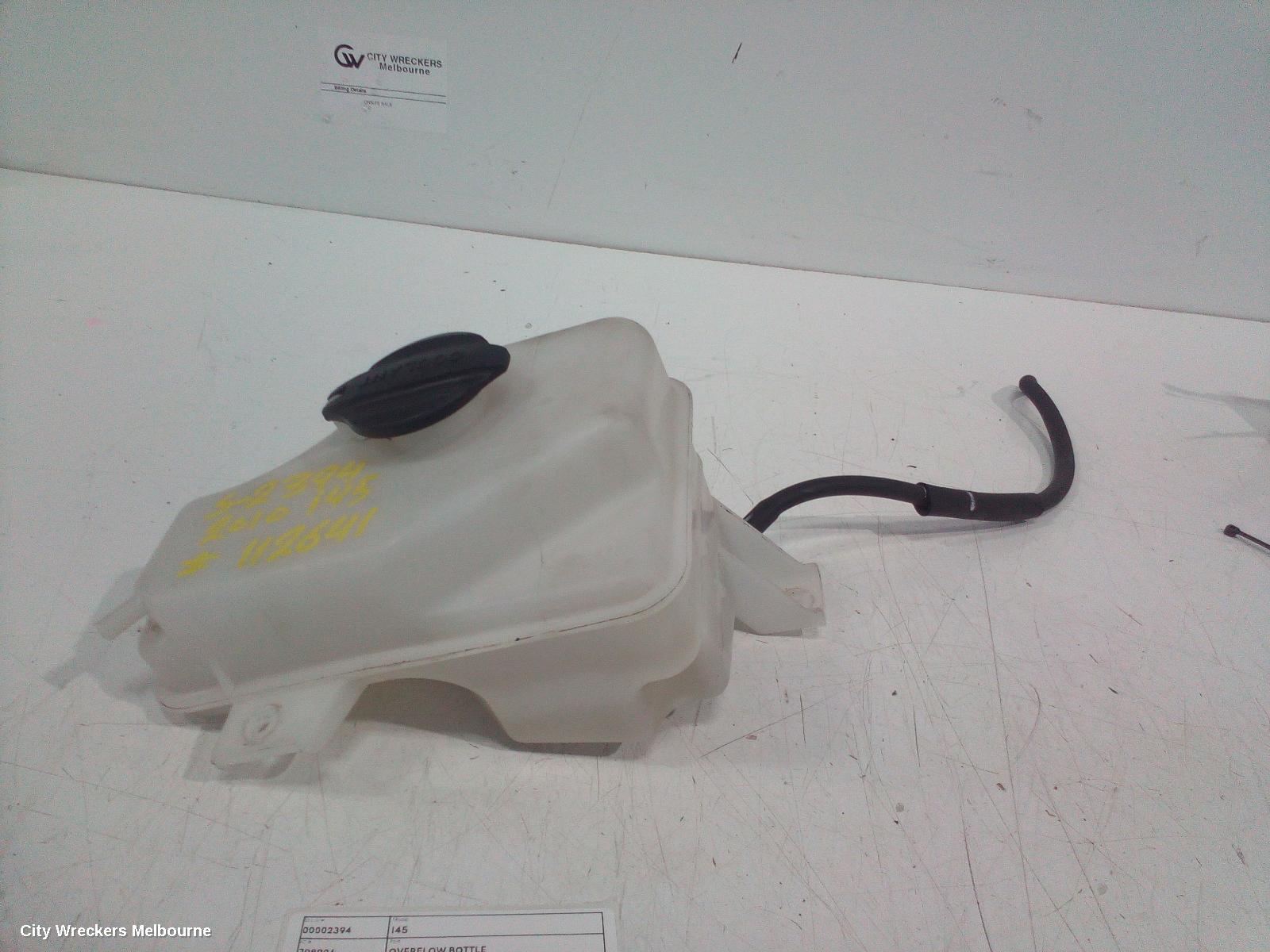 HYUNDAI I45 OVERFLOW BOTTLE, YF, 02/2010 - 04/2014 - Image 1