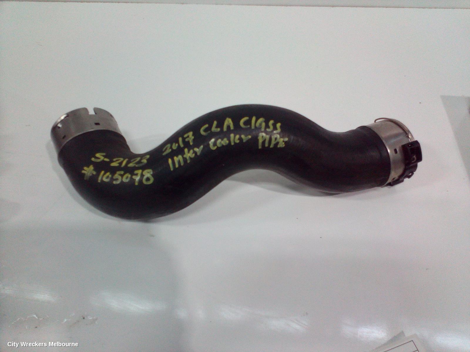 MERCEDES CLA CLASS, C117, 10/2013 - 02/2019, INTER COOLER HOSE: 105078 - Image 1