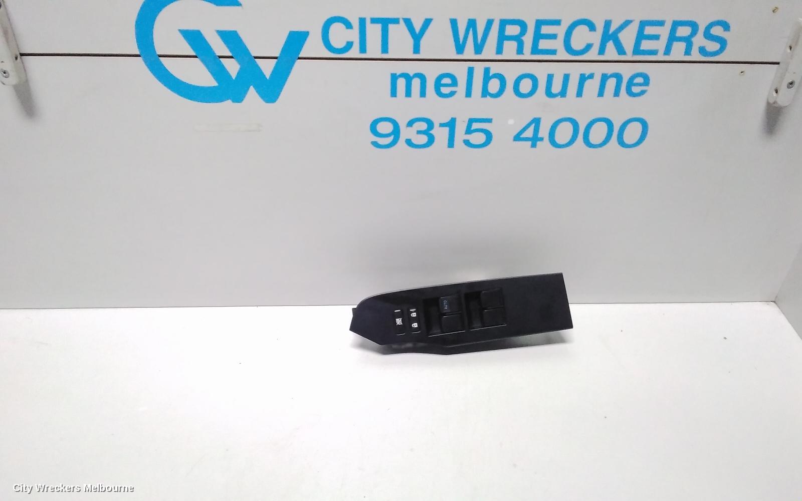 TOYOTA COROLLA PWR DR WIND SWITCH, RH FRONT (MASTER SWITCH), ZRE182R, HATCH, STANDARD, 03/2015 - 06/2018 - Image 1