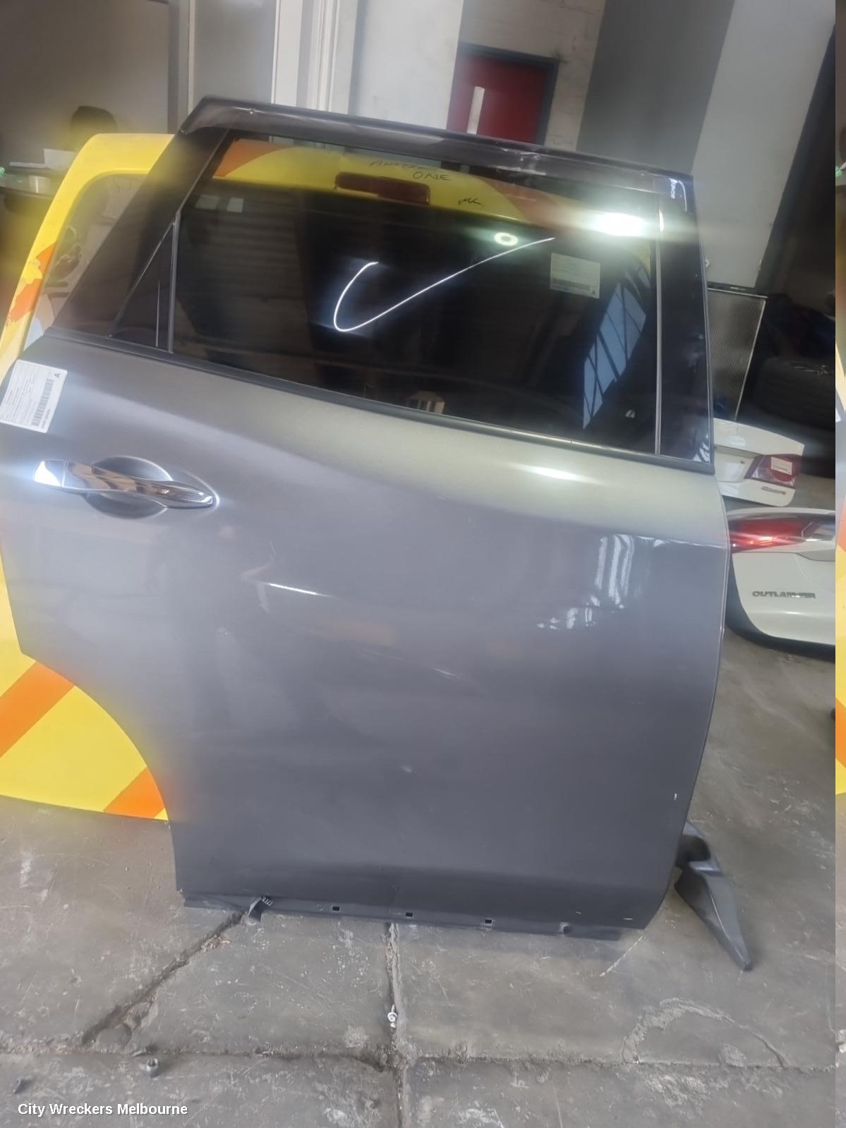 NISSAN PATHFINDER RIGHT REAR DOOR, R52, NON CHROME MOULD TYPE, 06/2013 - 04/2021 - Image 1