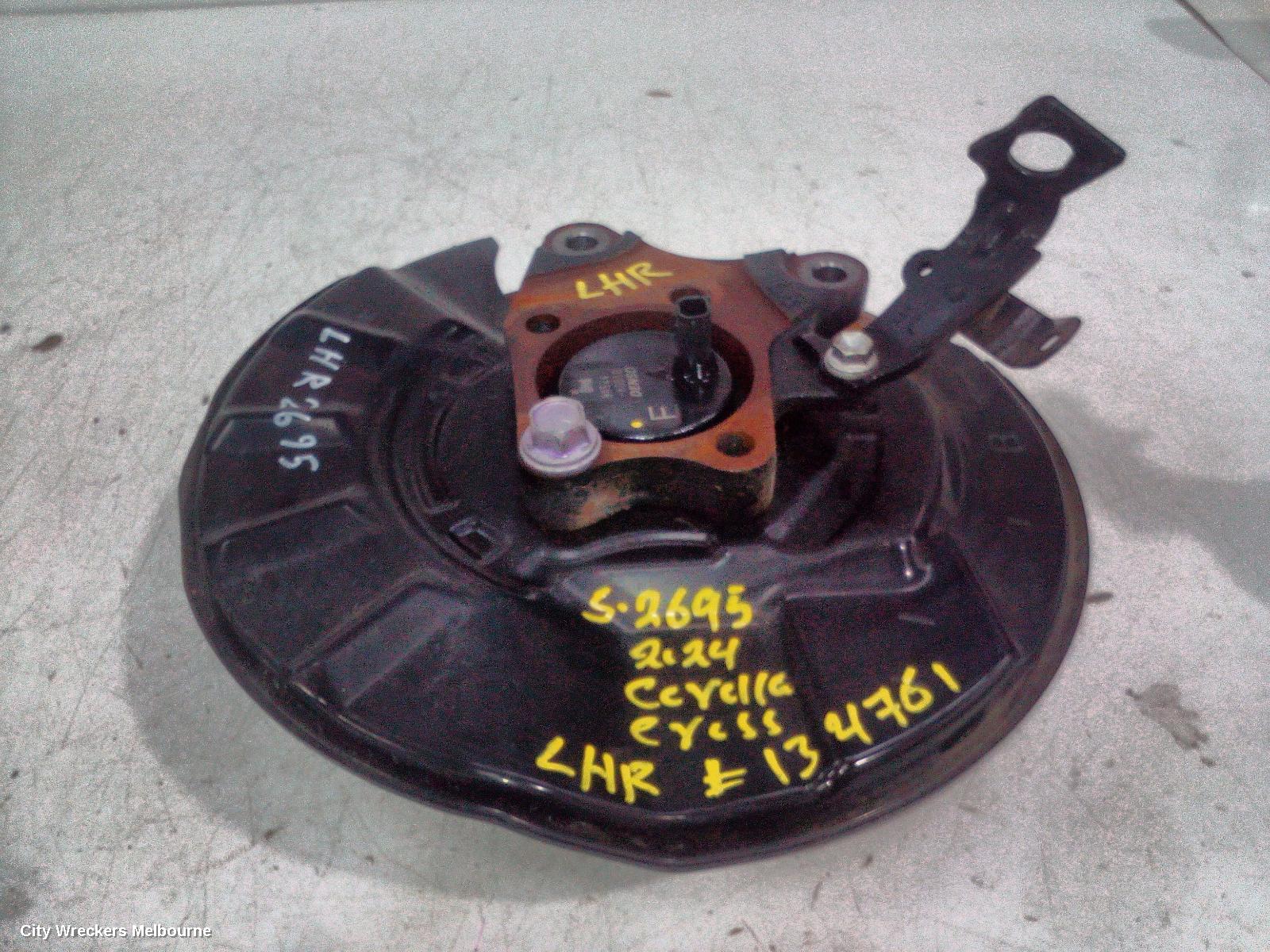TOYOTA COROLLA CROSS LEFT REAR HUB ASSEMBLY, XG10, 4WD, 01/2022 ONWARDS - Image 1