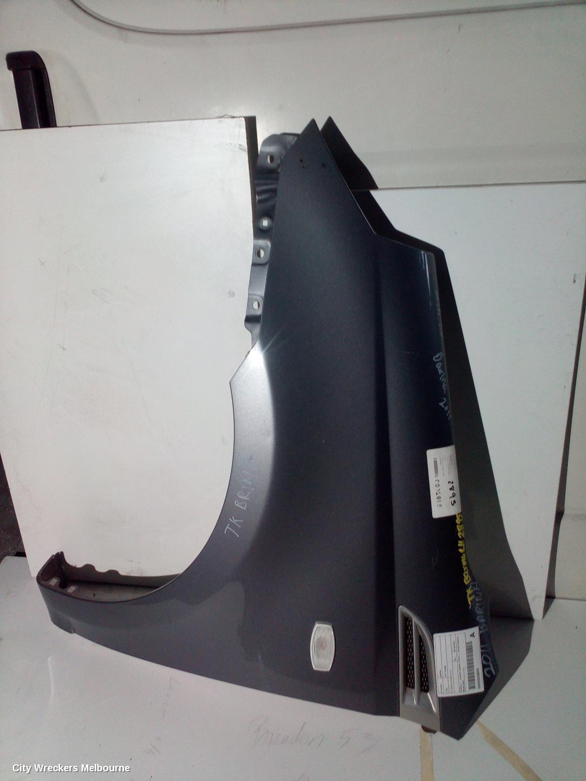 HOLDEN BARINA LEFT GUARD, TK, HATCH, 07/2008 - 12/2012 - Image 2