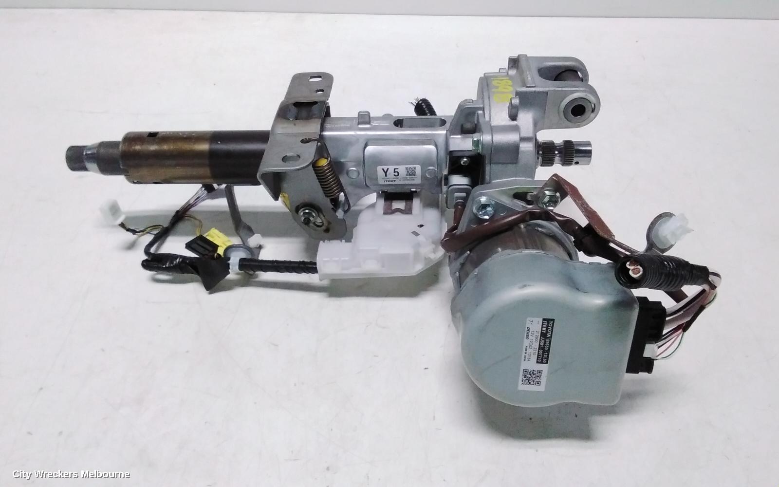 TOYOTA COROLLA STEERING COLUMN, ZWE211R, HYBRID, PUSH BUTTON START TYPE, 07/2018 ONWARDS - Image 2