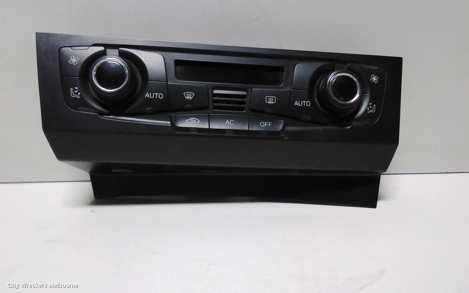 AUDI A5 HEATER/AC CONTROLS, THREE ZONE CLIMATE CONTROL, 8T, HEATED TYPE, 10/2007 - 08/2011 - Image 3