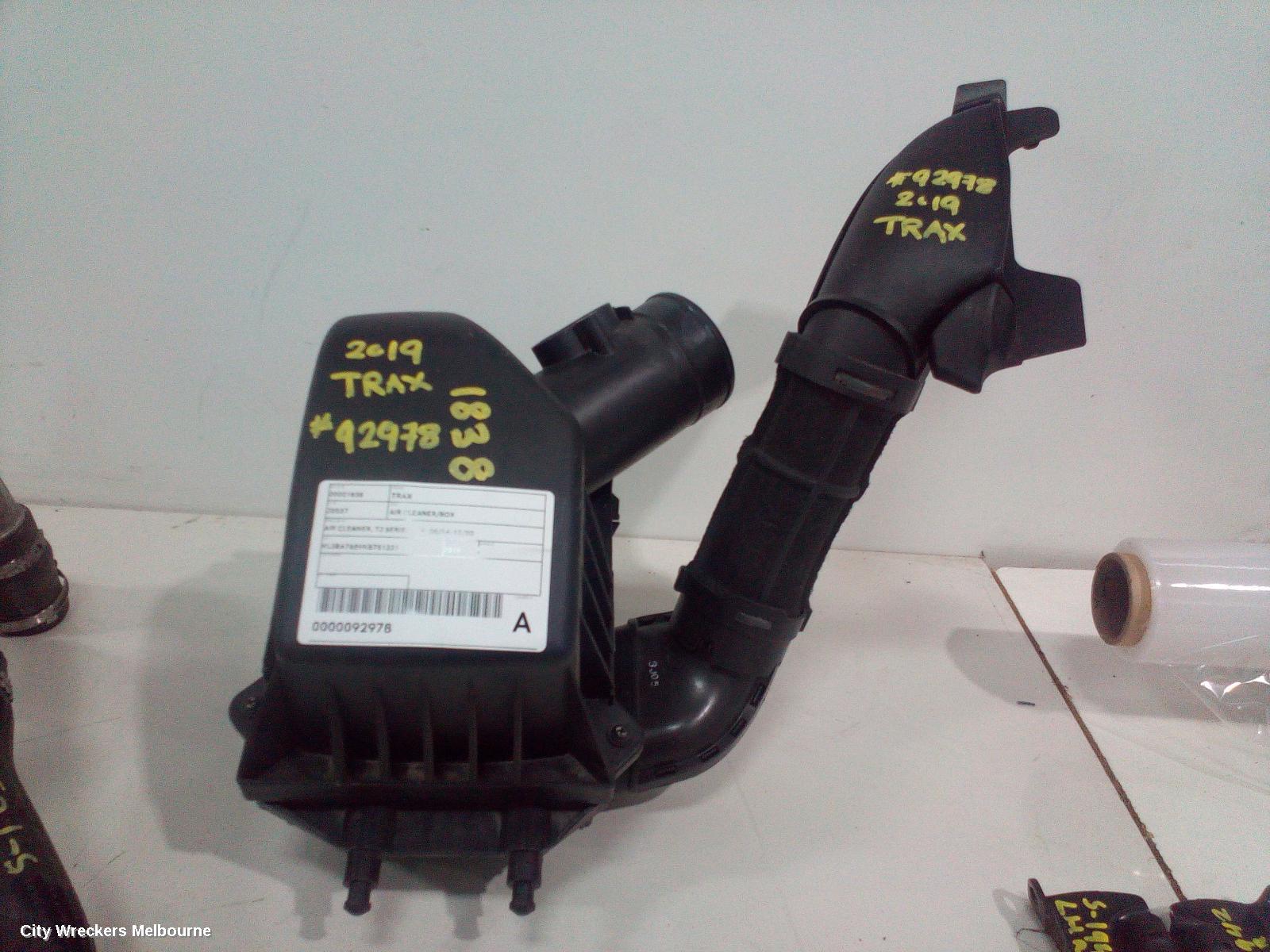 HOLDEN TRAX AIR CLEANER/BOX, AIR CLEANER, TJ SERIES, 1.4, 08/2014 - 12/2020 - Image 1