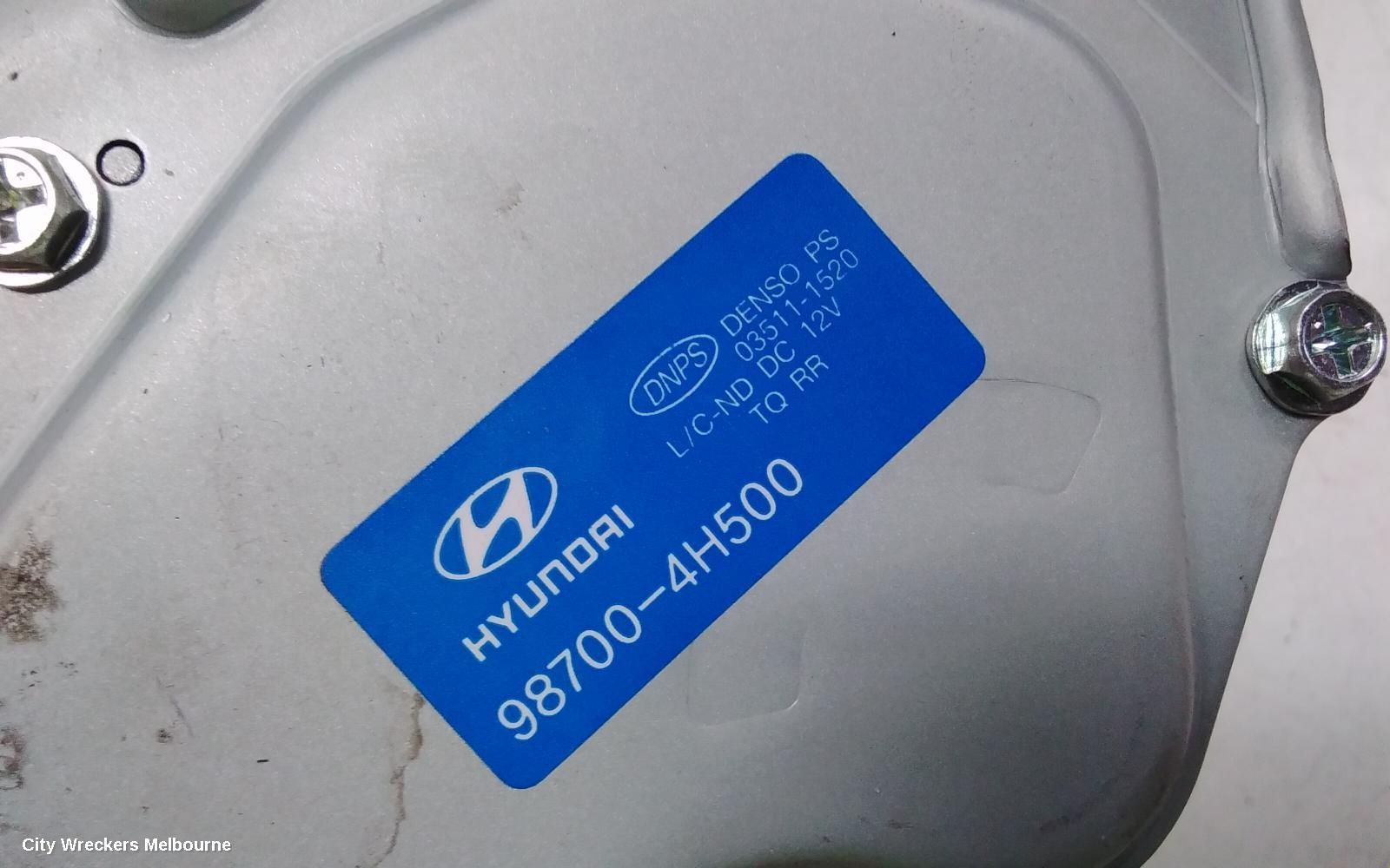HYUNDAI ILOAD/IMAX WIPER MOTOR, TQ, TAILGATE, 11/2007 - 03/2021 - Image 3
