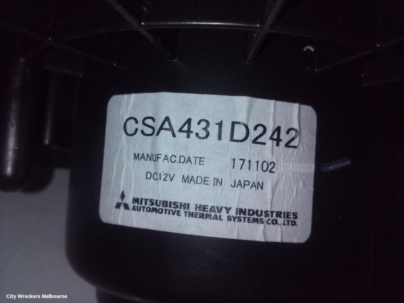 SUZUKI SWIFT HEATER FAN MOTOR, AZ, 04/2017 - 03/2025 - Image 3