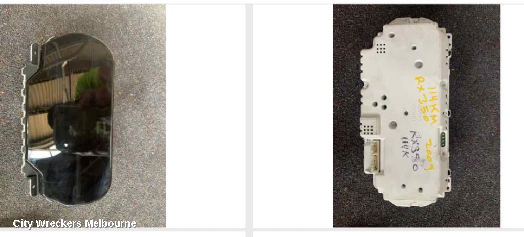 LEXUS RX SERIES INSTRUMENT CLUSTER, 3.3, 3MZ, RX400H, MHU3#, 09/2006 - 02/2009 - Image 1