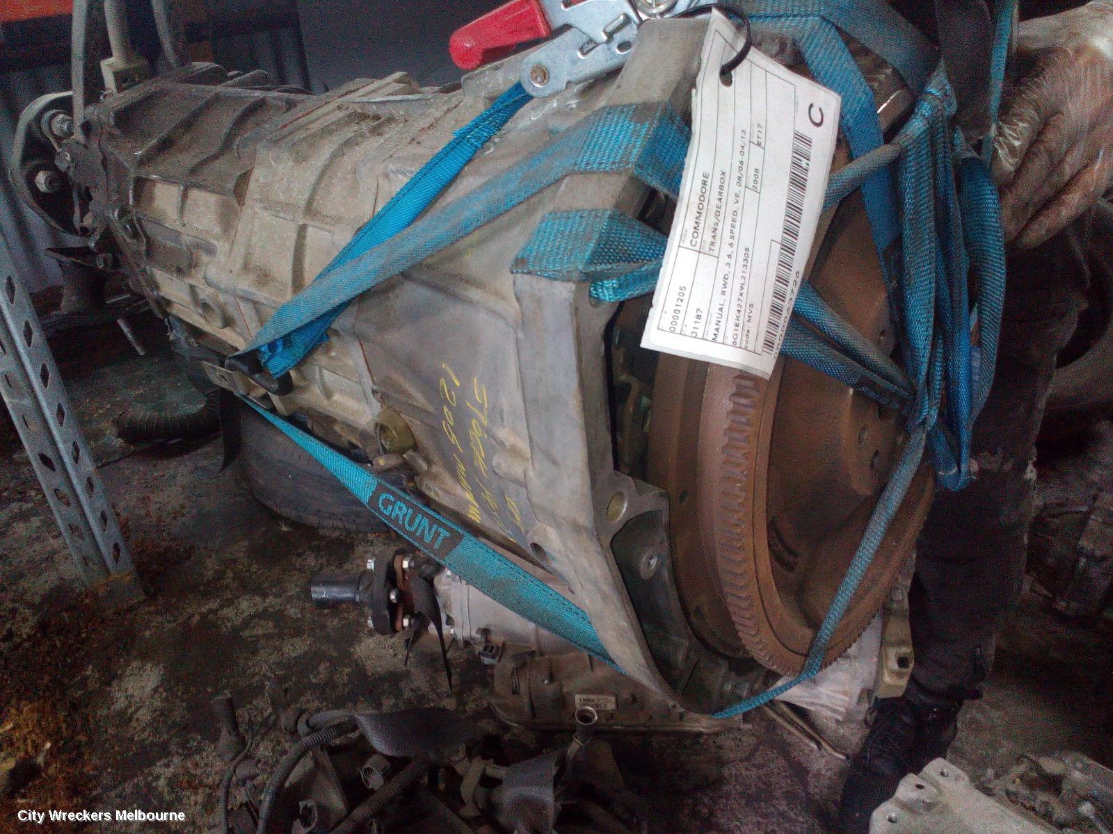 HOLDEN COMMODORE TRANS/GEARBOX, MANUAL, RWD, 3.6, 6 SPEED, VE, 08/2006 - 04/2013 - Image 2
