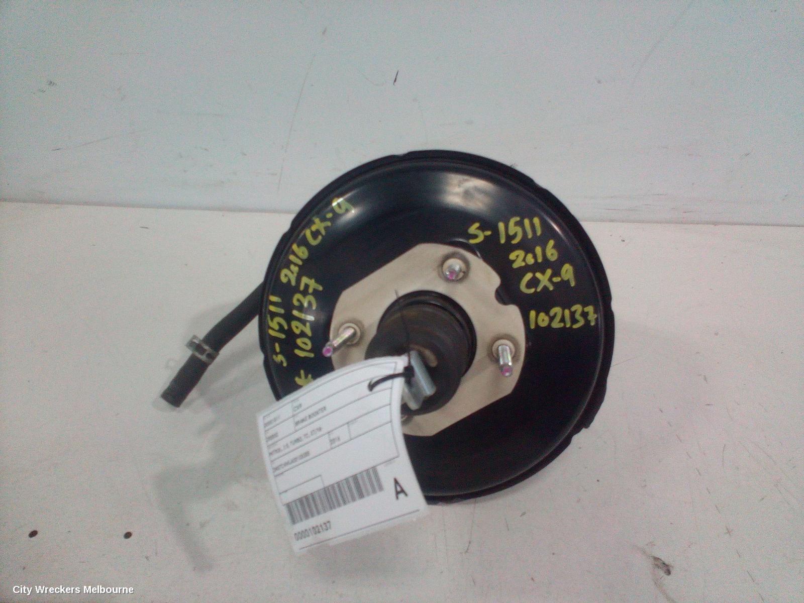 MAZDA CX9 BRAKE BOOSTER, PETROL, 2.5, TURBO, TC, 07/2016 ONWARDS - Image 1